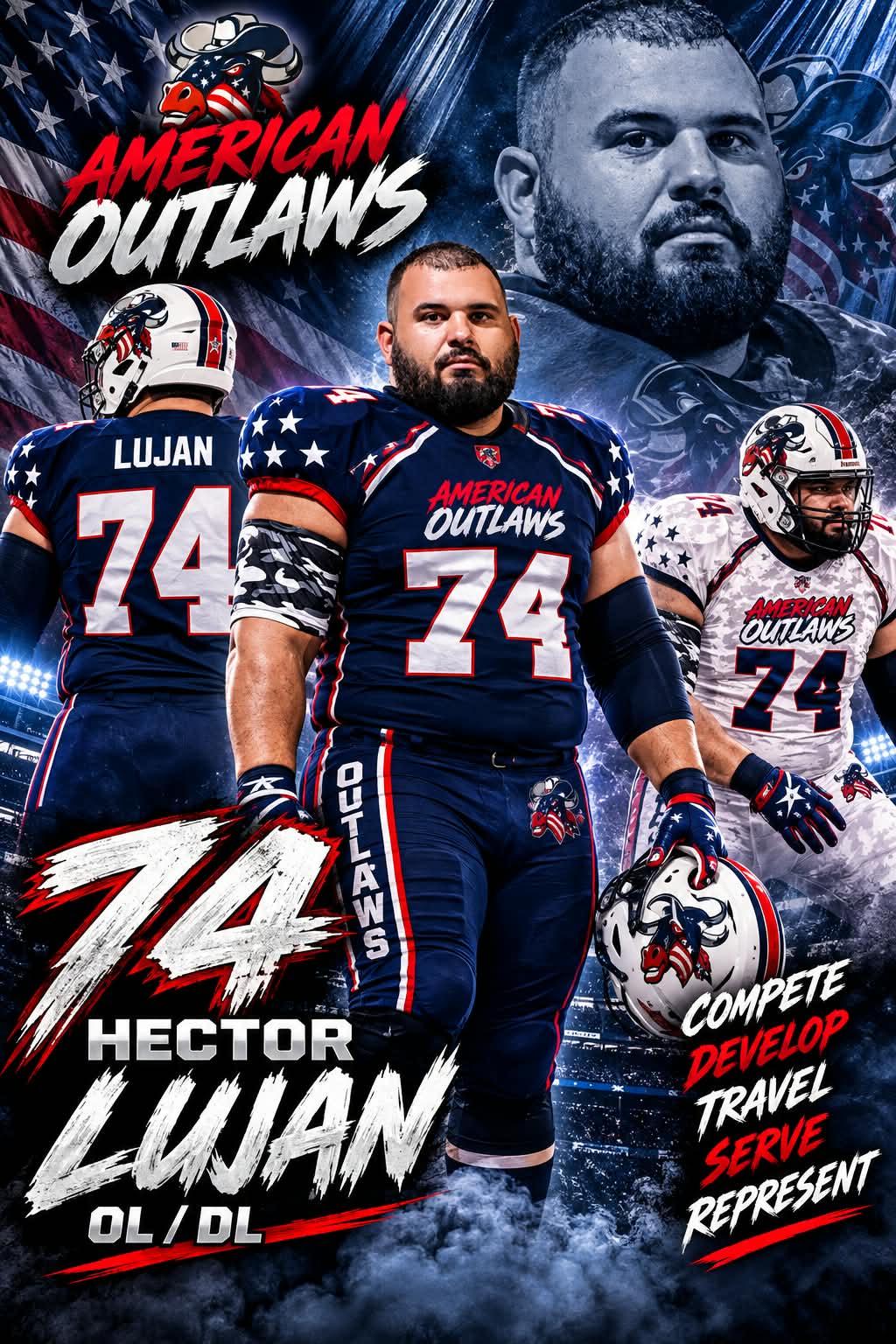 Hector Lujan — #74
